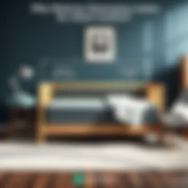 Infographic on the importance of mattress dimensions for infants