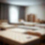 A variety of baby mattress sizes displayed