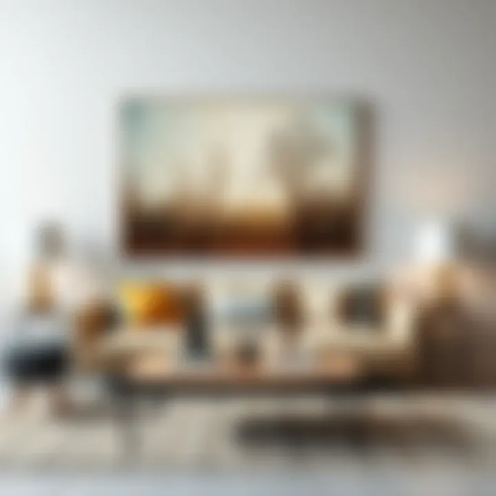 A curated collection of various canvas art styles