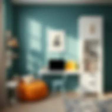 Creative decoration ideas for children's study space