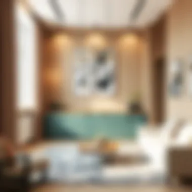 Functional small space design featuring a compact furniture layout