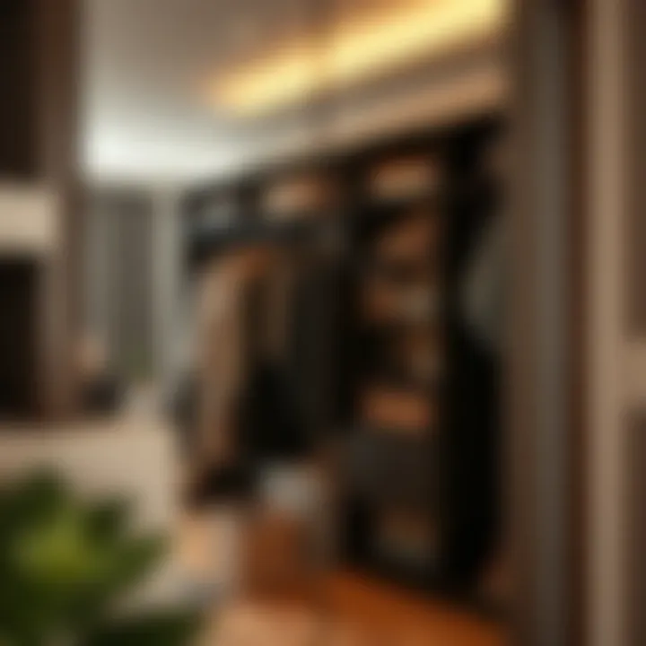 Personal style reflected in a well-arranged wardrobe