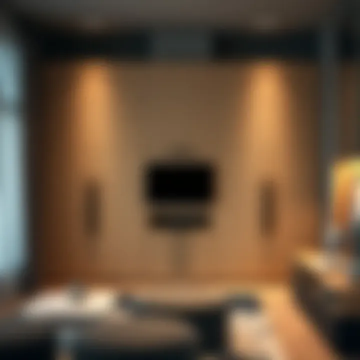 Elegant built-in wardrobe design showcasing modern aesthetics