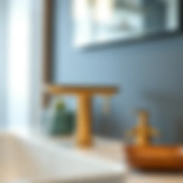 Eco-friendly faucet with water-saving features