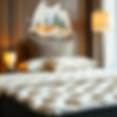 Luxurious double sponge mattress promoting restful sleep