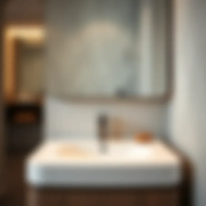 Material variety of 50 cm sinks