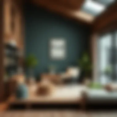 A selection of eco-friendly materials ideal for mini house construction.