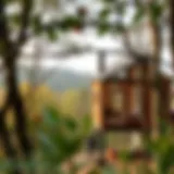 A stunning mini house nestled in nature, showcasing sustainable living.