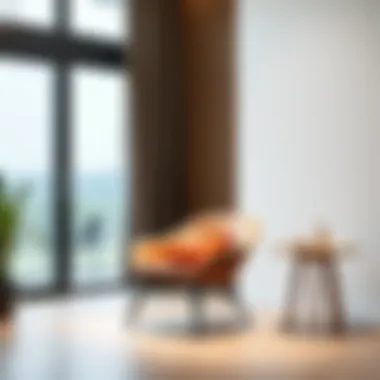 Modern Aesthetics of Papatya Model Chair Elegant design of Papatya model chair showcasing its modern aesthetics