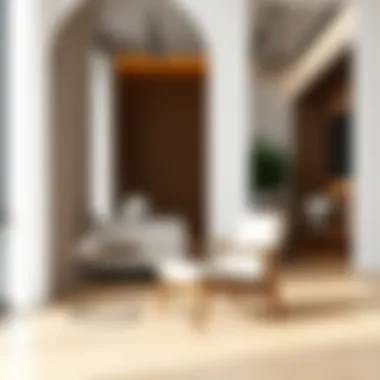 Papatya Model Chair in a Modern Living Environment Papatya model chair placed in a contemporary living space