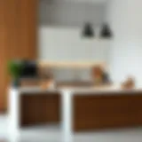 Elegant portable kitchen countertop design