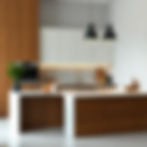 Elegant portable kitchen countertop design