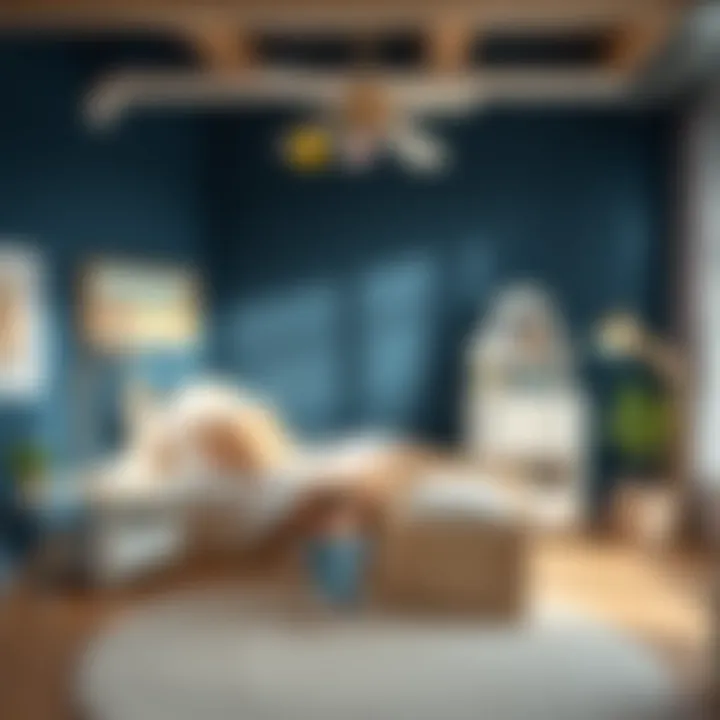 Stylish and functional children’s bed design