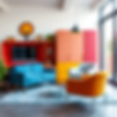 Vibrant colors enhancing productivity